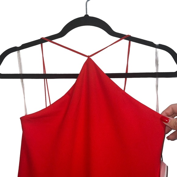 NEW NWT Nookie Trinity Maxi Gown In Cherry Red - Picture 4 of 11